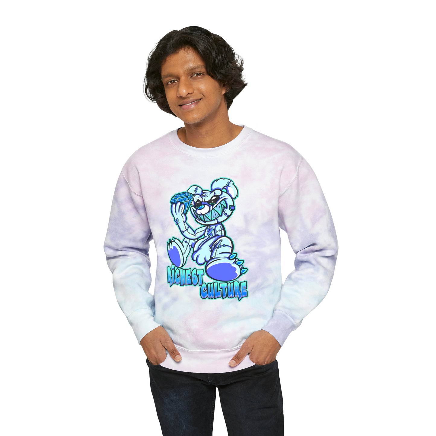 Unisex Tie-Dye Sweatshirt