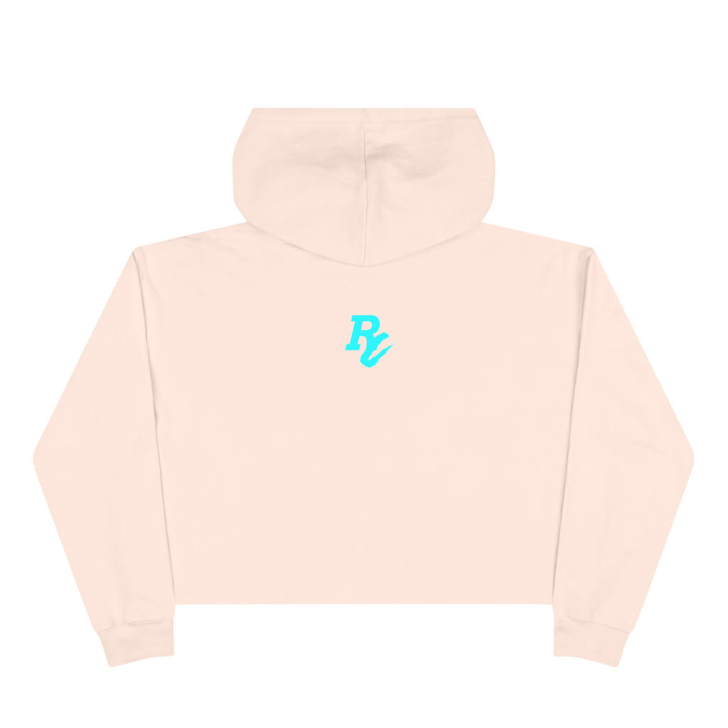 Pretty Hustler Crop Hoodie — Women's Crop Hoodie