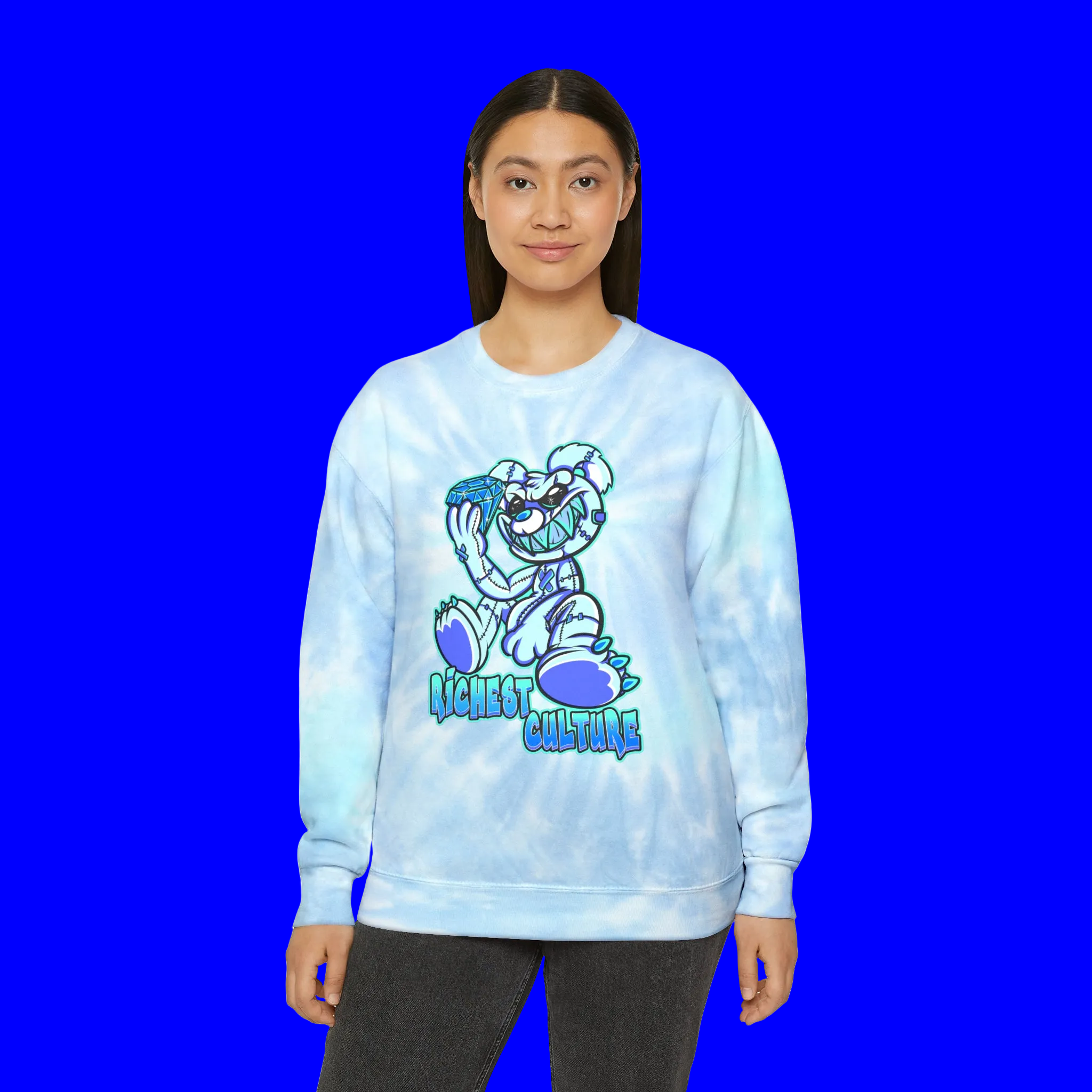 Unisex Tie-Dye Sweatshirt