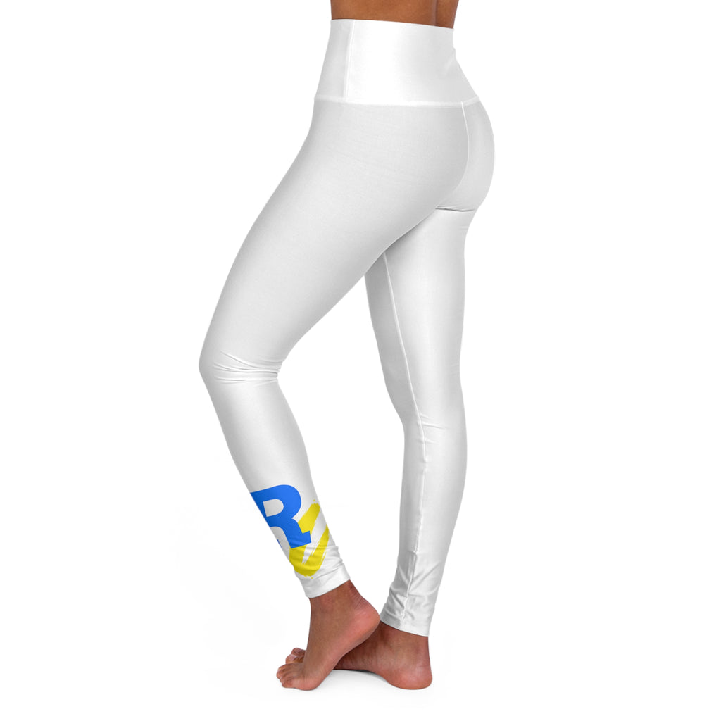 High Waisted Yoga Leggings (AOP)