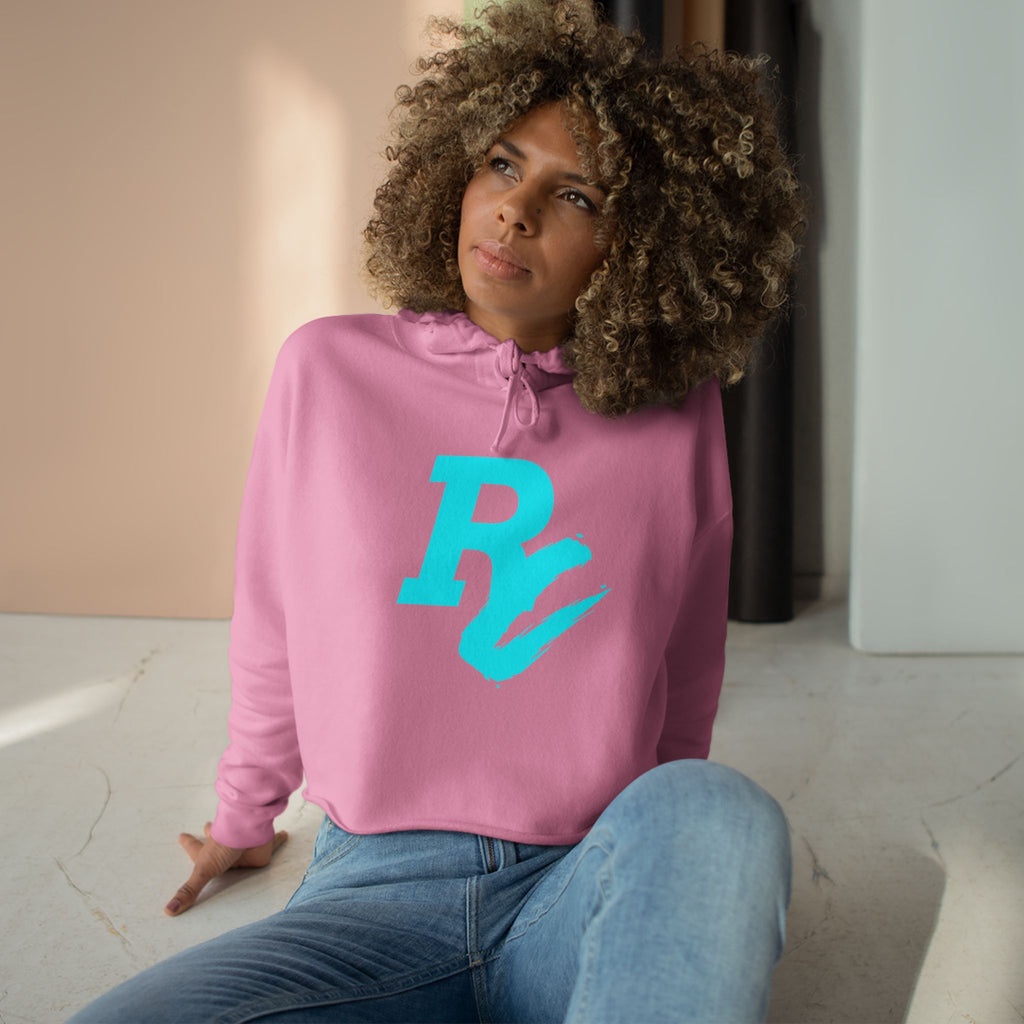 Pretty Hustler Crop Hoodie — Women's Crop Hoodie