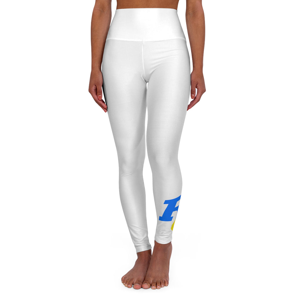 High Waisted Yoga Leggings (AOP)