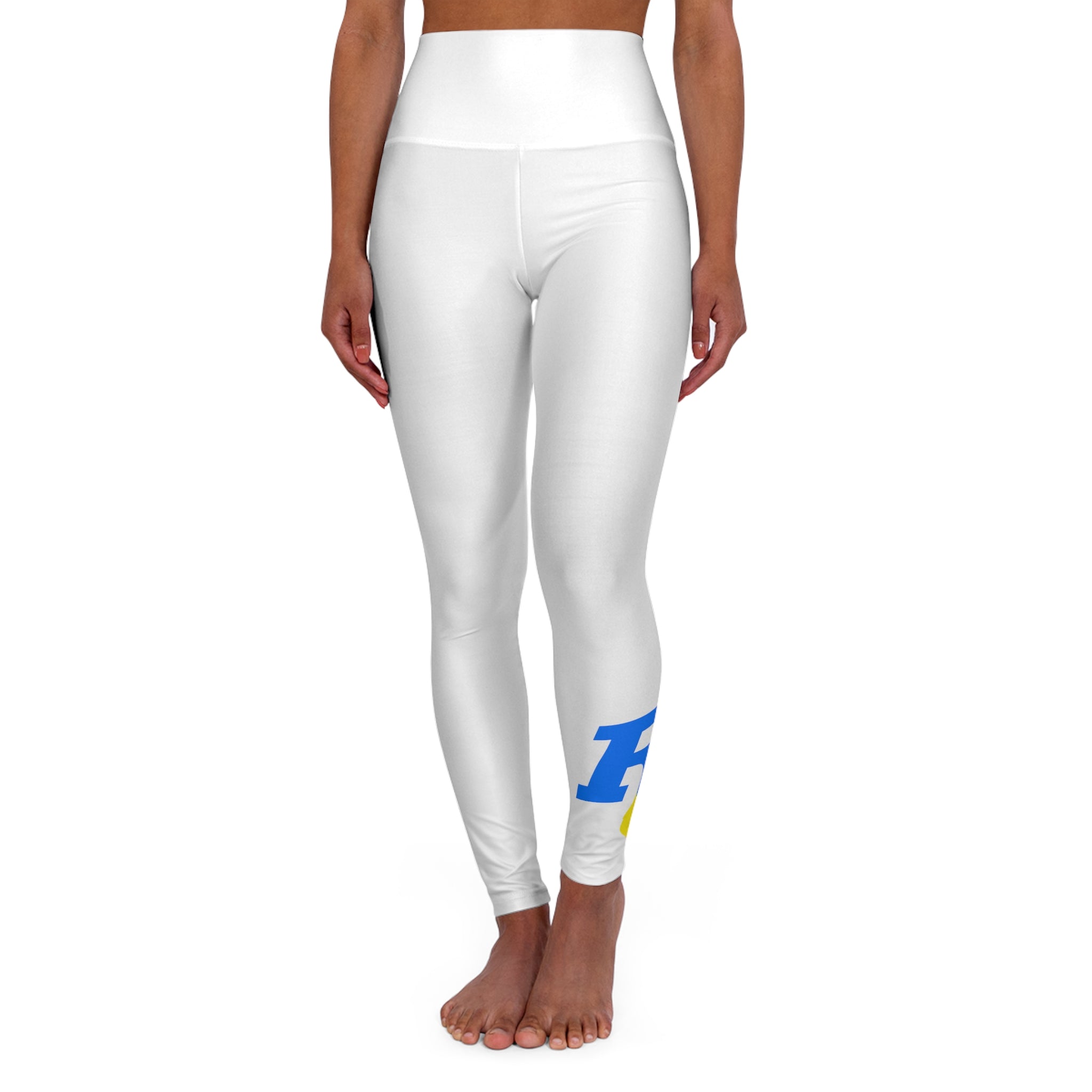High Waisted Yoga Leggings (AOP)