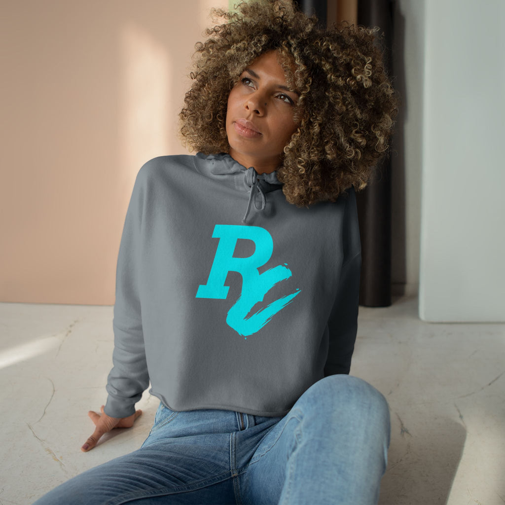Pretty Hustler Crop Hoodie — Women's Crop Hoodie
