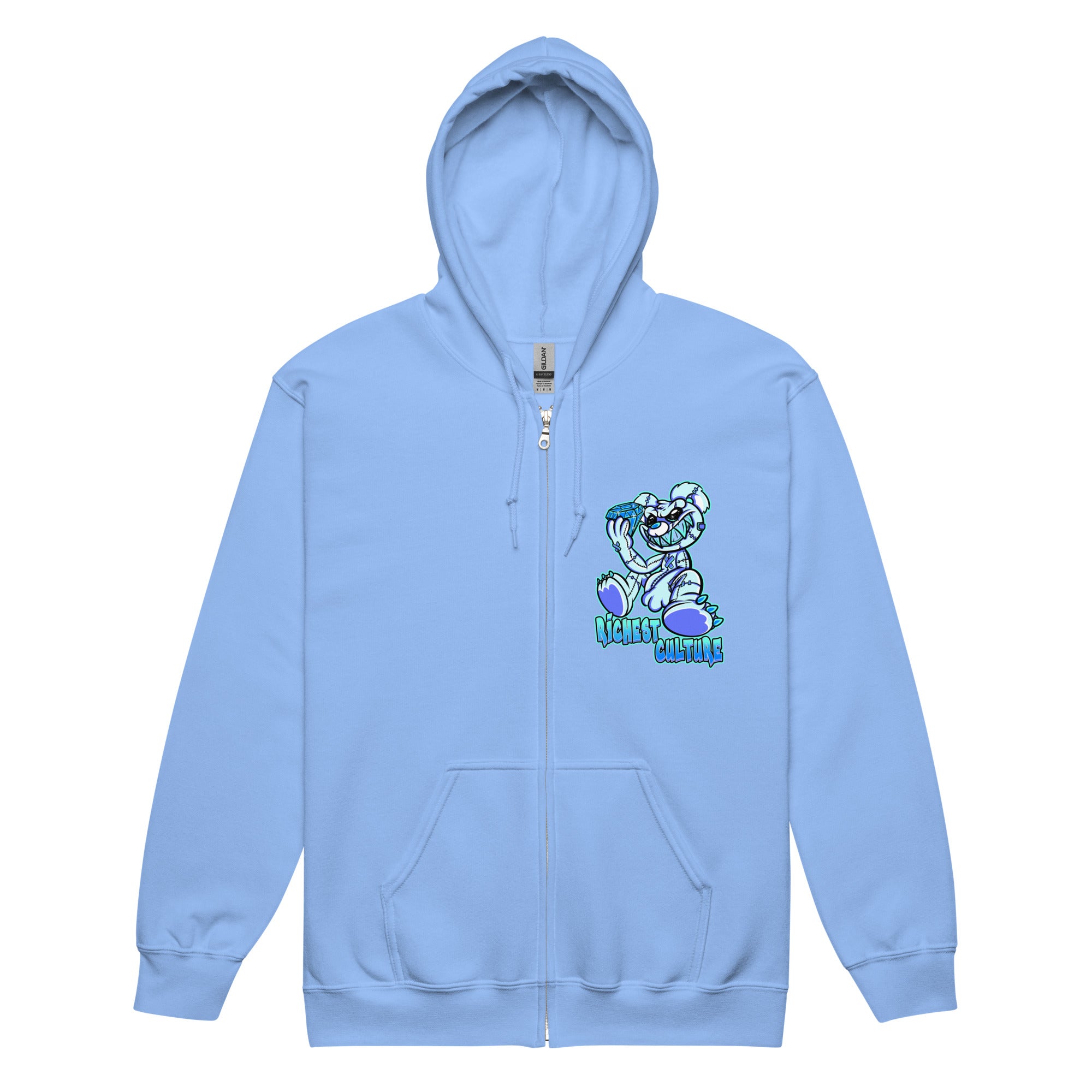 Unisex heavy blend zip hoodie