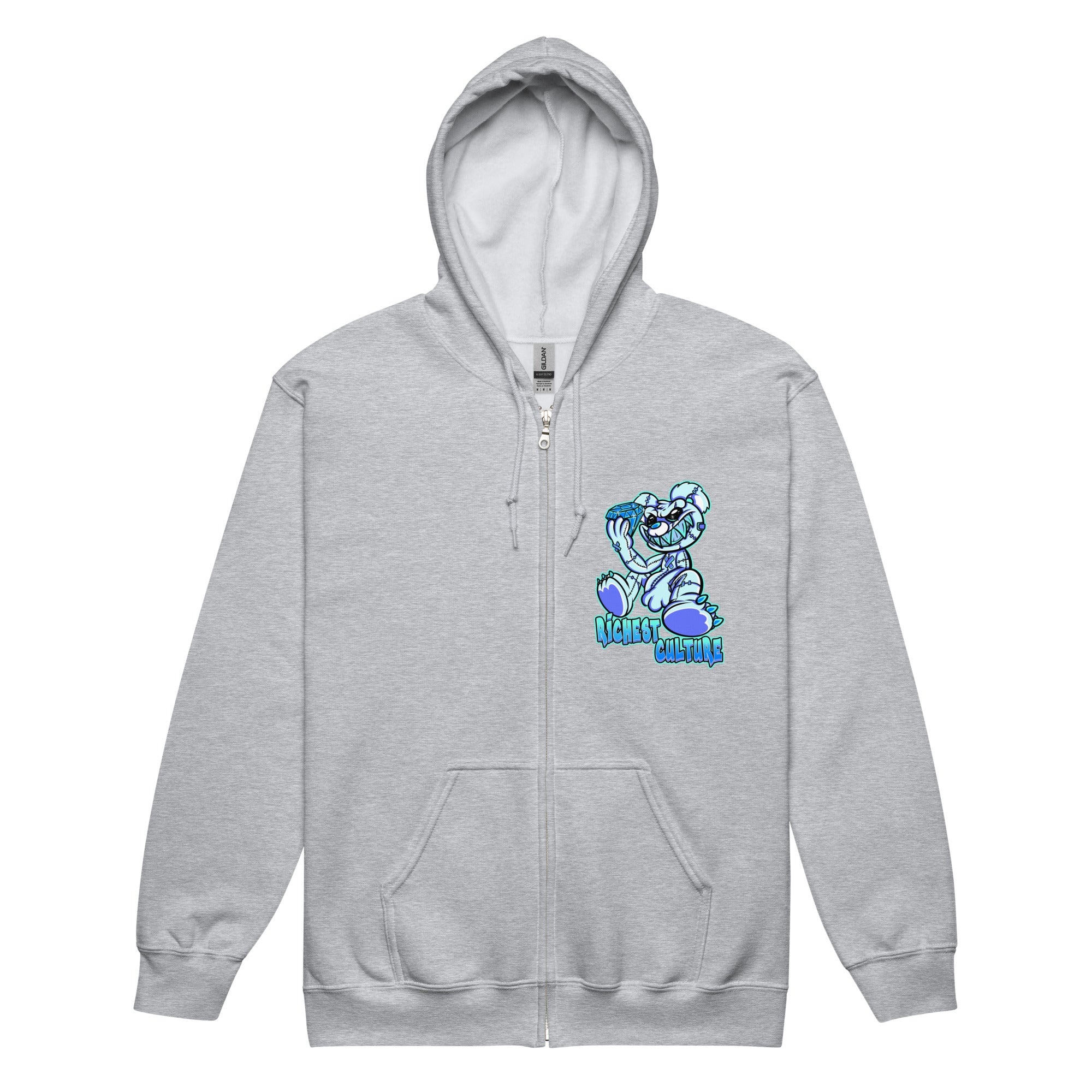 Unisex heavy blend zip hoodie